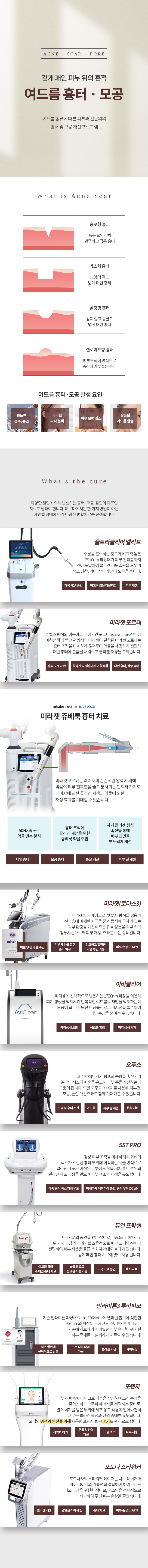 여드름흉터/모공