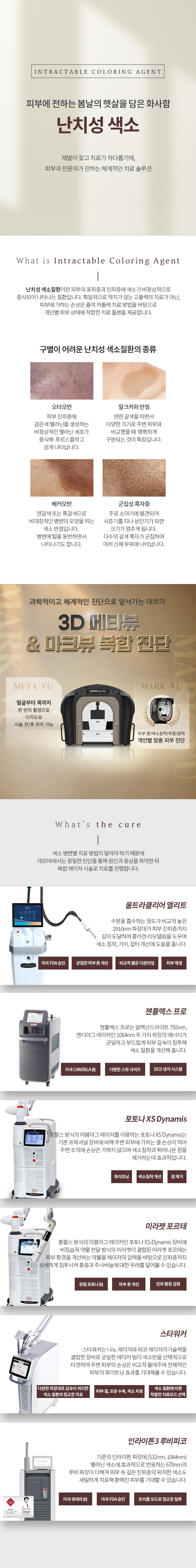 난치성 색소